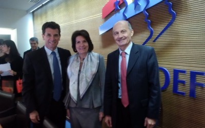 Encuentro de la Embajadora Pilar de Alemán con empresarios franceses