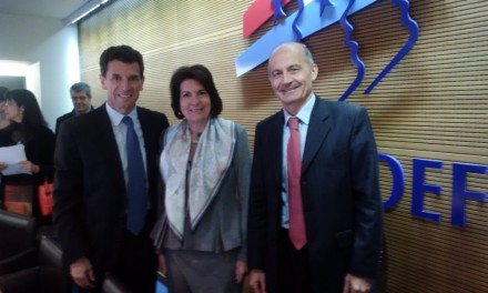 Encuentro de la Embajadora Pilar de Alemán con empresarios franceses