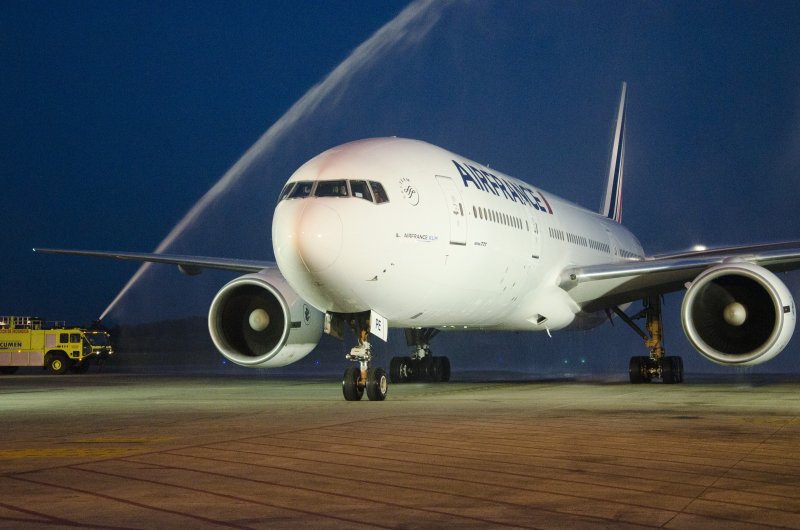 Inauguracion del vuelo Air France Paris Panama