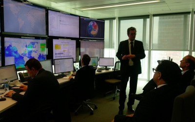 Visita de la sede de la compañía marítima CMA-CGM