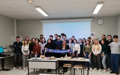 Dayra Carrizo participó en el Foro: «Panamá – cultura, turismo, comercio e inversión», dirigido a estudiantes franceses de Limoges