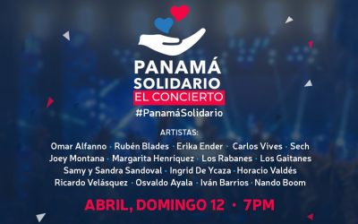 Panamá Solidario | El concierto domingo 12 de abril