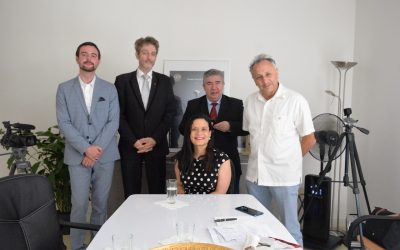 S.E. Issamary Sánchez fue invitada a entrevista en Radio París Plurielle