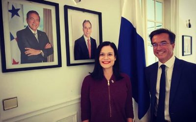 Visita del nuevo Embajador de Francia en Panamá, S.E. Arnaud de Sury