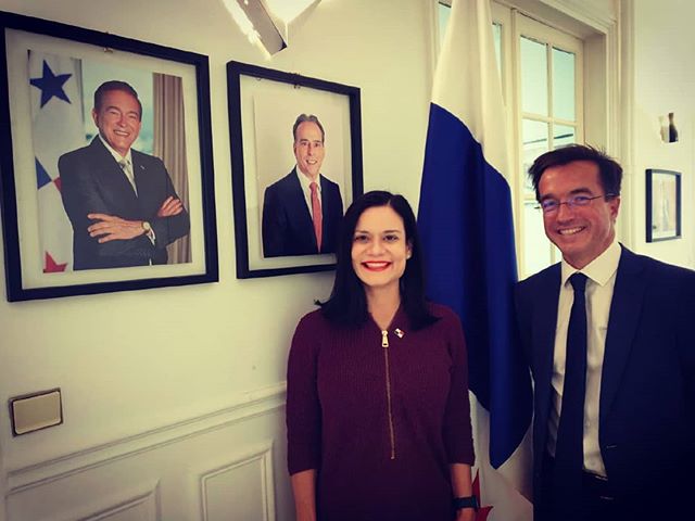 Visite du nouvel Ambassadeur de France au Panama, S.E. Arnaud de Sury