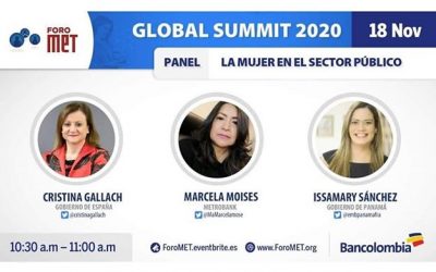 S.E. Issamary Sánchez hablará esta semana en el Foro Met sobre la participación de la mujer en el sector público.