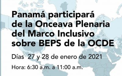 SE Issamary Sánchez participa como parte de la delegación de Panamá en la XI Plenaria del Marco Inclusivo sobre Beps de la OECD.