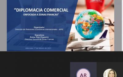 Participación de nuestra Embajadora en Foro sobre Estrategias e instrumentos para la promoción de las inversiones en Panamá.