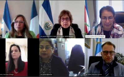 Reunión de Embajadores de países miembros del SICA.