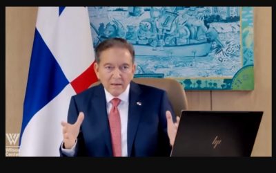 Acompañamos al Presidente Cortizo en entrevista realizada por Wilson Academy, sobre manejo de pandemia, economía, cambio climático, entre otros temas.