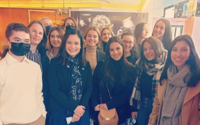 Conversatorio con estudiantes de la Universidad Sciences Po de París sobre Panamá y su relación con Francia.