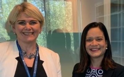 Sostuvimos reunión con la nueva Directora del Centro de Desarrollo de la OCDE, Ragnheiður Elín Árnadóttir.