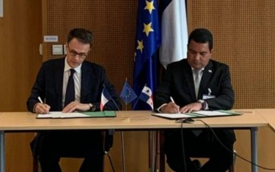 Firma de Acuerdo de Cooperación Técnica en materia de aviación entre Panamá y Francia.