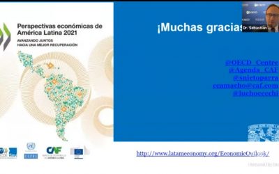 SE Issamary Sánchez participó de la presentación del Informe LEO sobre las perspectivas económicas de ALC 2021.