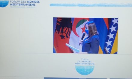 Participamos del «Forum des mondes méditerranéens», organizado por el Presidente Macron.