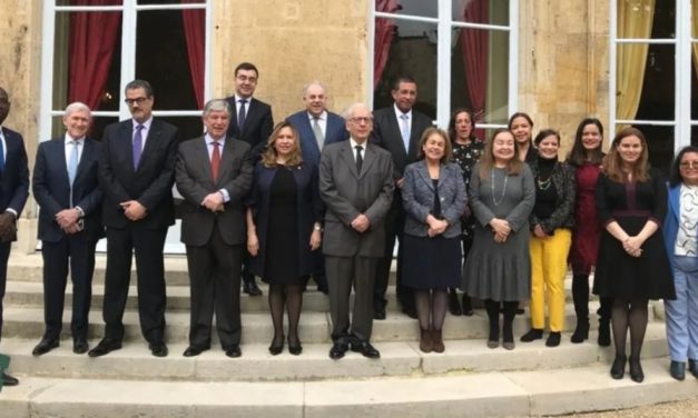 Rencontre des ambassadeurs des pays membres du GRULAC en France.