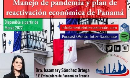SE Issamary Sánchez participará de conversatorio sobre manejo de pandemia y plan de reactivación económica de Panamá.