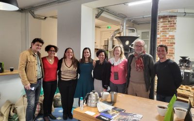 Presentación de «la Ruta del Café» a agencias de viajes en Francia.