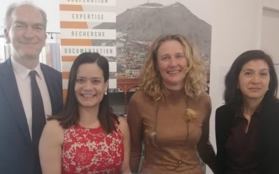 SE Issamary Sánchez sostuvo reunión con Representantes del IHEAL de la Universidad Sorbona, a fin de buscar enlaces de cooperación e intercambio académico entre Panamá y Francia.