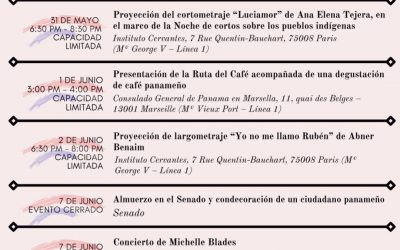 Actividades de nuestra Embajada para la Semana de América Latina  y del Caribe en Francia.