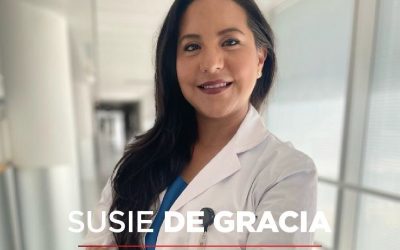 Panameños en Francia! La Doctora Susie de Gracia.