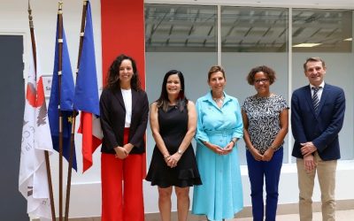 Visita a la Escuela Nacional de Magistratura de París.