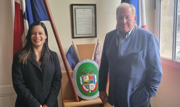 Encuentro con el Cónsul Honorario de Panamá en Burdeos, Patrick Bernard.