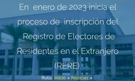 Enero 2023, inicia Registro de Electores residentes en el extranjero para elecciones 2024.