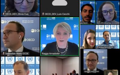 Presentación del Leo 2022 de la OCDE en Our Ocean Panamá.