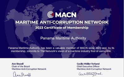 AMP es  miembro del  Maritime Anti-Corruption Network.