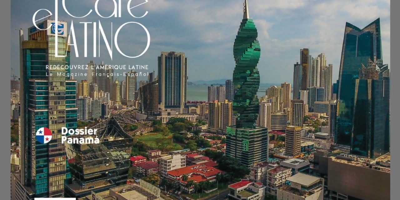 Publication du dossier Panama dans le Café Latino Magazine.