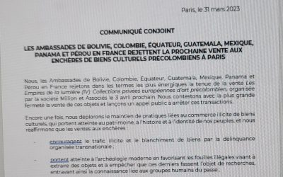 Communiqué Conjoint.