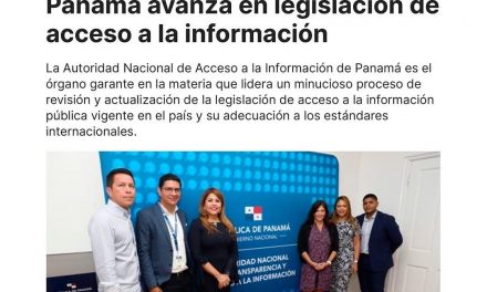 Proyecto de Ley de Transparencia y Acceso a la Información Pública en Panamá.