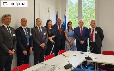 Visite du ministre Alexander au MEDEF.