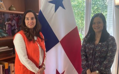Rencontre avec le  vice-présidente de l’Institut Robert Schuman.