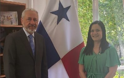Visita del Administrador del Canal de Panamá.