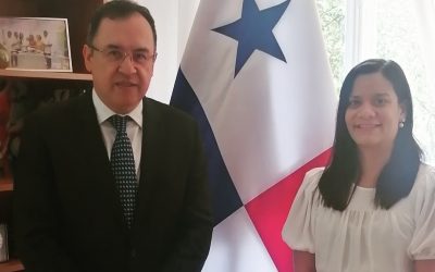 Visita de cortesía del nuevo Embajador de Colombia en Francia.