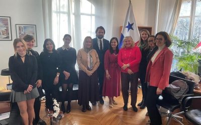 Encuentro de nuestra Red de Diplomáticas Latinoamericanas en Francia  con Onu Mujeres.