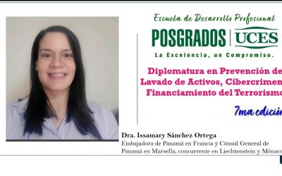SE Issamary Sánchez docente en la Diplomatura en Prevención de lavado de activos de UCES.
